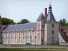 Castillo de Fleury-en-Bière - Común (dependencias) y la torre del castillo