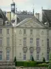 Castillo de Lude - Luis XVI fachada (clásica) y el Jardín de la Espuela