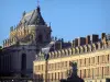 Castillo de Versalles - Capilla real y fachada del castillo