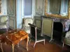 Castillo de Versalles - Dentro del castillo: apartamento del Dauphine: oficina interior del Dauphine