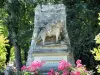 Cemetery of the Dogs of Asnières-sur-Seine - Monument to the glory of St. Bernard Barry