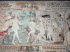 La Chaise-Dieu Abbey - Tapestry representing the Descent into Hell