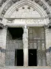 La Chaise-Dieu Abbey - West portal of the Saint-Robert abbey church