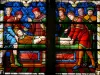 Châlons-en-Champagne - Dentro de la catedral de Saint-Etienne: vidrieras