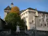 Chambéry - Château des Ducs de Savoie (antigua residencia de los condes y los duques de Saboya) la vivienda de la Prefectura y el Consejo General de Saboya