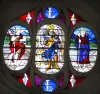 Champigny-sur-Veude - Las ventanas de la Sainte-Chapelle