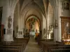 Chaource - Dentro de la Iglesia de San Juan Bautista