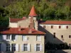 Château de La Batisse - Facades of the castle; in Chanonat