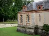 Château de Chamarande - Departmental Domain of Chamarande: facade of tje outbuildings, moats and park