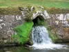 Château de Courances - Gueulard fountain in the park