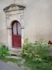 Châteauneuf - Front door of a house