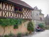 Châteauneuf - Half-timbered house