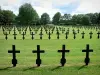 Chemin des Dames - Graven van Duitse militaire begraafplaats in Malmaison