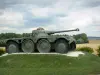 Chemin des Dames - Pantservoertuig in de buurt van het monument tanks; over de gemeente van Berry-au-Bac