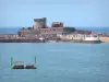 Ciboure - Socoa fort and Atlantic Ocean