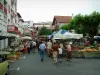 Ciboure - Camille Jullian market square
