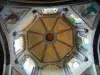 Civray - Inside of the Saint-Nicolas church Day: octagonal tower and its murals