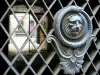 Clermont-Ferrand - Carved door opening onto a courtyard in the Pascal street