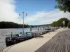 Conflans-Sainte-Honorine - River port with its moored boats