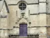 Coulon - Portal de la iglesia de la Santísima Trinidad