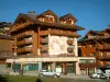 Courchevel - Casas de asistencia con la vida de la localidad (los deportes de invierno), los Courchevel 1850