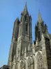 Coutances - Cathedral of Normandy Gothic style