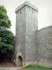 Couvertoirade - Квадратная башня северных ворот называется Portal d'Amoun