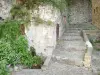 Crest - Escalier menant au donjon