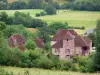 Curemonte - Casas en un área verde