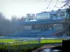 Deauville - Côte Fleurie (Flower coast): racecourse (hippodrome)of Deauville-La Touques