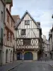 Dijon - Casas con entramado de madera en el casco antiguo
