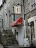 Dol-de-Bretagne - Facades of houses