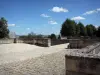 Écouen castle - National Museum of the Renaissance - Paved floor