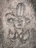 Engraved Rocks Archaeological Park - Petroglyph depicting a character