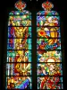 Étain Church - Stained glass windows of the Saint-Martin church