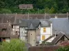 Ferrière-sur-Risle - Вид на крыши домов в деревне