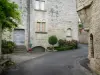 Flavigny-sur-Ozerain - Ruelle bordée de maisons anciennes