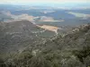 Força Réal - View of the Roussillon from the top of Força Réal