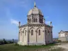 Forcalquier - Citadel: Notre-Dame-de-Provence chapel of Neo-Byzantine style and with an octagonal shape