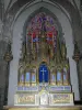 Fougères - Inside of the Saint Léonard church