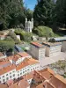 France Miniature - Lyon en miniatura con Place Bellecour y Notre-Dame de Fourvière