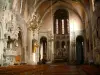 Gaillac - Inside of the abbey church (Saint-Michel abbey)