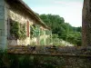 Gardens of the Notre-Dame d'Orsan priory - Ancient monastery and its garden of medieval style