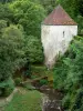 Gargilesse-Dampierre - Tower and trees along the river