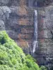 Gorges de la Bourne - Parc Naturel Régional du Vercors : cascade de Moulin Marquis 