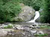 Gouloux waterfall