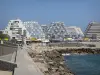 La Grande-Motte - Seaside resort with its pyramid-shaped buildings