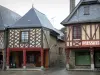 La Guerche-de-Bretagne - Timber-framed houses in the city
