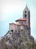 Haute-Loire landscapes - Saint-Michel d'Aiguilhe church on its volcanic rock