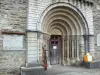 L'Hôpital-Saint-Blaise church - Portal of the Saint-Blaise Romanesque church